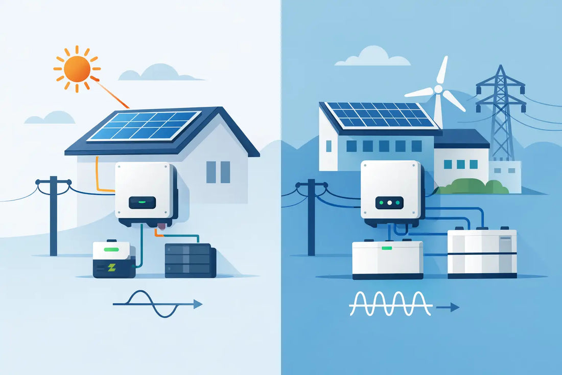 Difference Between Single and Three Phase Hybrid Inverters